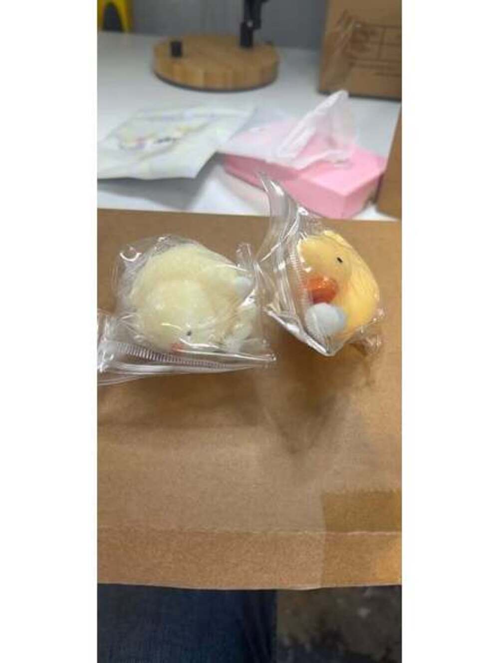 Squishy Chick and Rabbit Toys